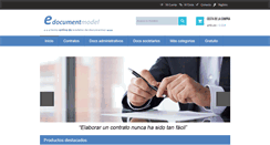 Desktop Screenshot of edocument-model.com